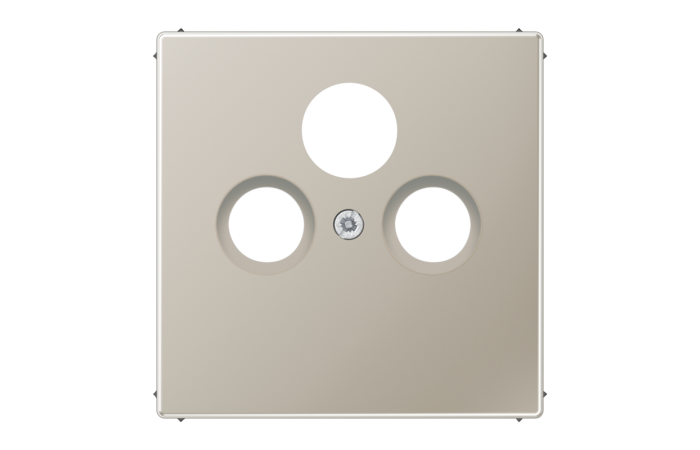 Dangtelis TV/SAT lizdui plieninis LS - JUNG