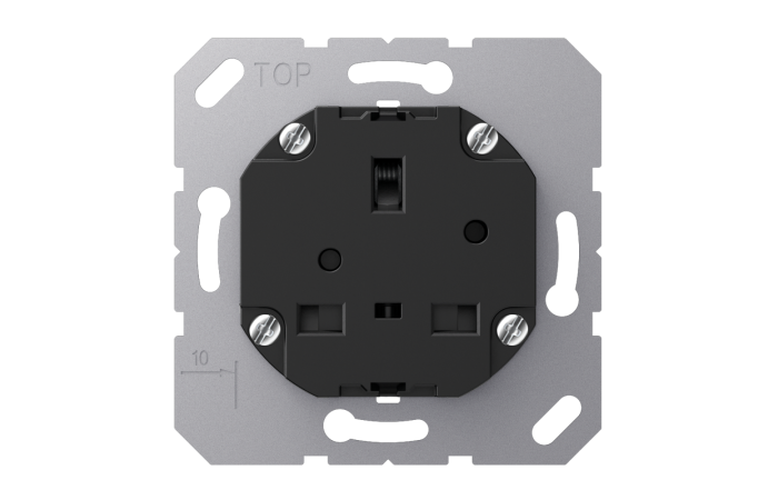 Lizdas kištukinis BS anglų standarto 13A - JUNG