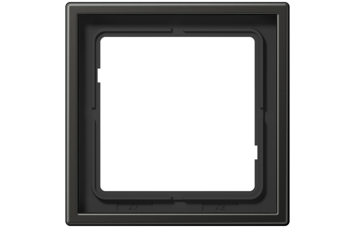 Rėmelis viengubas aliumininis antracito spalvos LS - JUNG