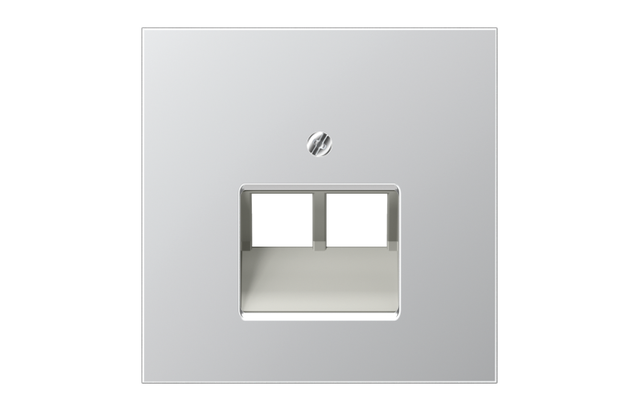 Dangtelis dvigubas UAE lizdui aliumininis LS - JUNG