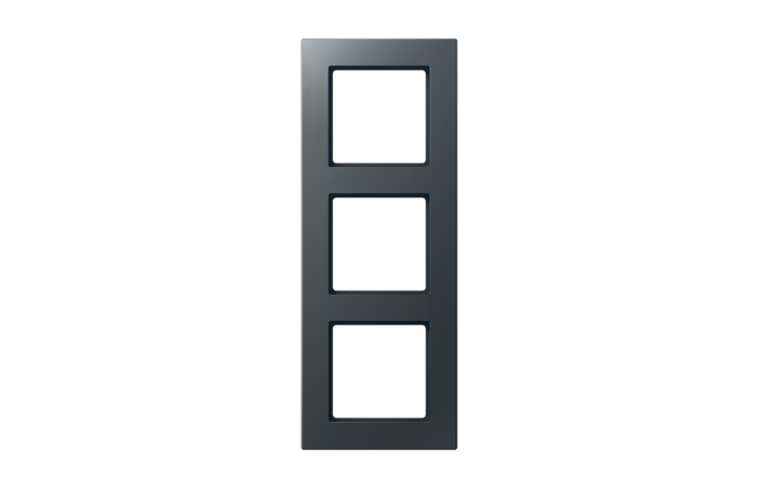 Rėmelis trigubas antracito matinės spalvos A CREATION - JUNG