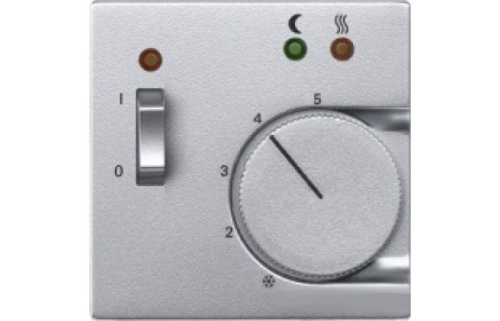 Dangtelis temperatūros reguliatoriui aliuminio spalvos A - JUNG