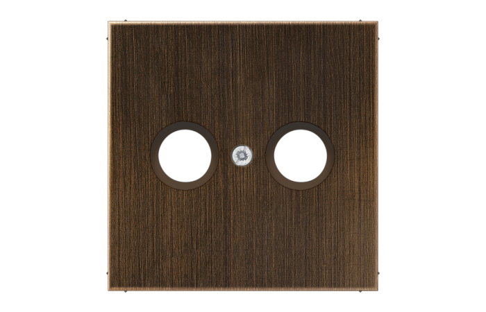 Dangtelis TV lizdui sendinto žalvario spalvos LS - JUNG