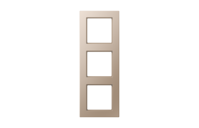 Rėmelis trigubas šampano spalvos A CREATION - JUNG