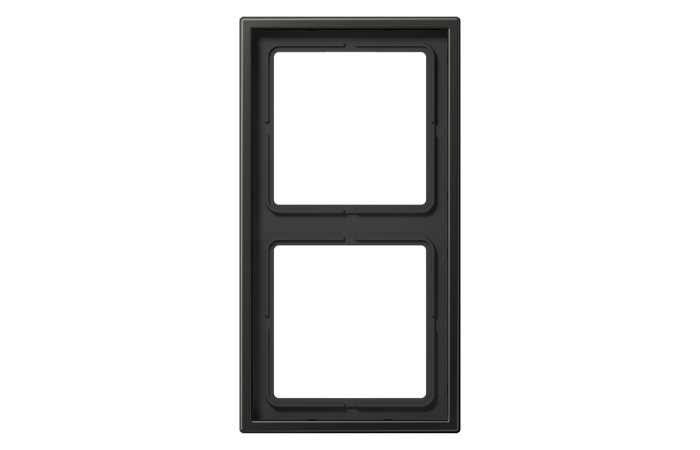 Rėmelis dvigubas aliumininis antracito spalvos LS - JUNG