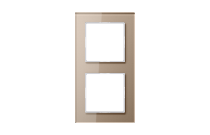 Rėmelis dvigubas stiklinis šampano spalvos A CREATION - JUNG