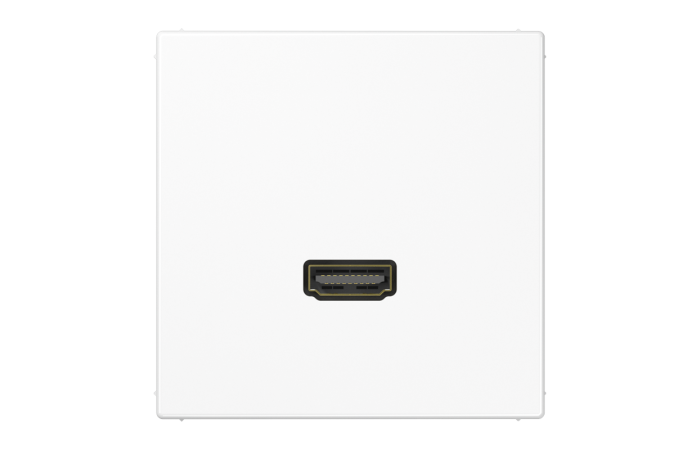 Lizdas p/t HDMI baltas LS - JUNG