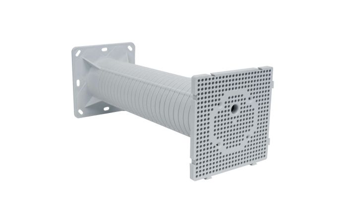 Plokštė montavimo [120x120] į fasado šiluminę izoliaciją su laikikliu 50-300mm - KOPOS KOLIN