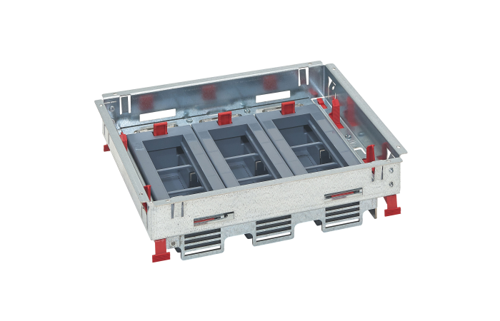 Dėžutė be dangčio grindims 9 vietų (18mod) - LEGRAND