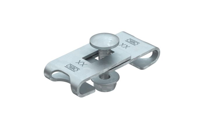 Jungtis kampams vieliniam loveliui karštai cinkuota GEV 36 FT - OBO BETTERMANN