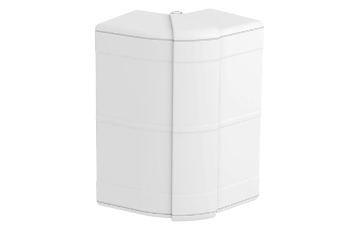Kampas išorinis 53x130 paslankus Rapid 45-2 be halogenų baltas RAL9010 GK-AH53130RW - OBO BETTERMANN