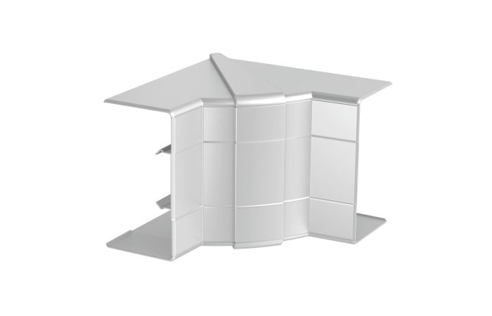 Vidinis kampas paslankus 110x145x145 Polikarbonatas/akrilnitrilo-butadieno-stirenas aliuminio GK-IH53100AL - OBO BETTERMANN (pavadinimas tikslinamas)