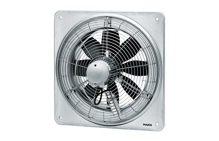 Ventiliatorius sieninis 4260m3/val. 73dB 85Pa 400V 240W DZQ 40/4 B IP55 - MAICO