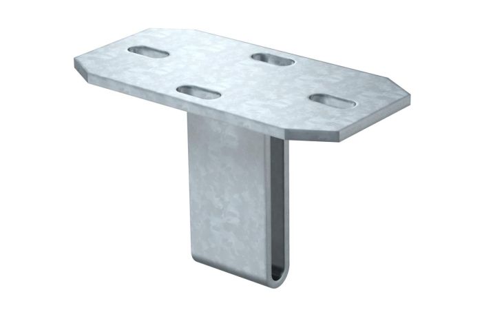 Pagrindas U profiliui karštai cinkuotas KU 7 FT - OBO BETTERMANN