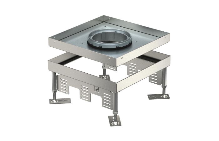 Liukas kvadratinis numatytas tubusui 243x243 V2A 1.4301 RKFN2 9 VS 20 - OBO BETTERMANN