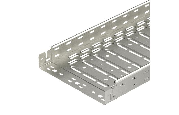 Lovelis perforuotas 60x100 su jungtimis nerūdijančio plieno RKSM 610 A2 [3m] - OBO BETTERMANN