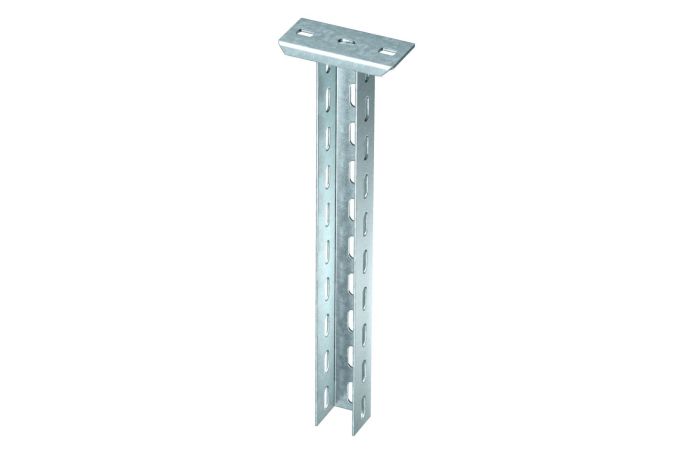 Laikiklis lubinis U-formos 50x50 L-0.5m karštai cinkuotas US 5K 50 FT - OBO BETTERMANN