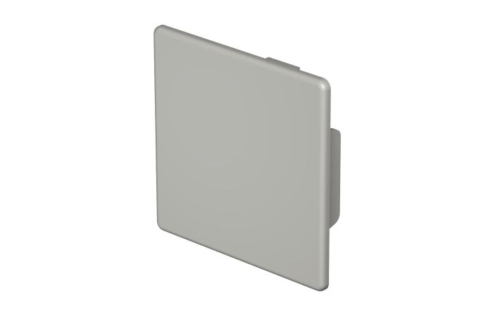 Dangtelis galinis 60x60 pilkas RAL7030 WDK HE60060GR - OBO BETTERMANN