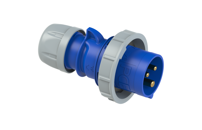 Kištukas CEE a/k 3P 16A 230V IP67 SHARK - PCE