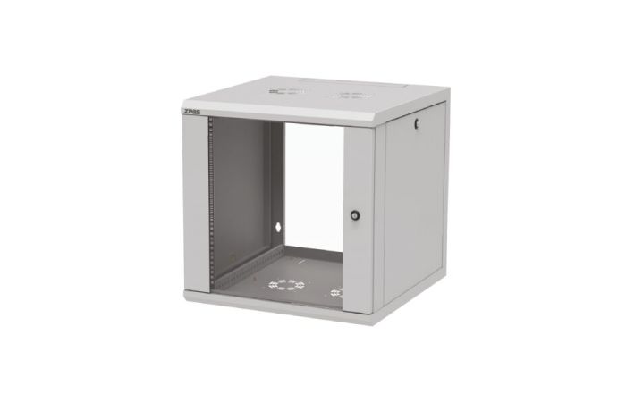 Spinta sieninė 600x600x546 19" 10U pilka, nuimami šonai, stiklinės durys Z-CUBE 600 - ZPAS