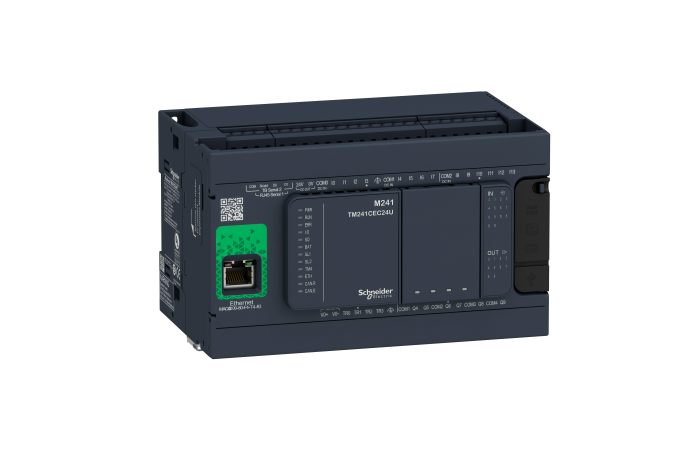 Valdiklis 24I/O 100-240V AC Ethernet Modicon M241 - SCHNEIDER ELECTRIC