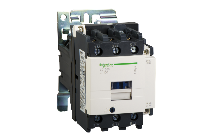 Kontaktorius 3P 45KW 24V DC 1no+1nc LC1D TeSys - SCHNEIDER ELECTRIC