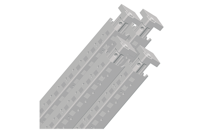 Statramsčiai vertikalūs H-2m SPACIAL SF - SCHNEIDER ELECTRIC