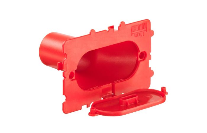 Perėjimas piltuvėlio formos vamzdžiui D25 [siena-siena, siena-lubos] - KAISER