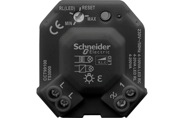Reguliatorius šviesos p/t LED 4-20W RL nuotolinio valdymo Merten - SCHNEIDER ELECTRIC