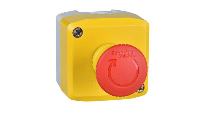 Dėžutė 1skylės IP65 su avarinio stabdymo mygtuku 1nc - SCHNEIDER ELECTRIC