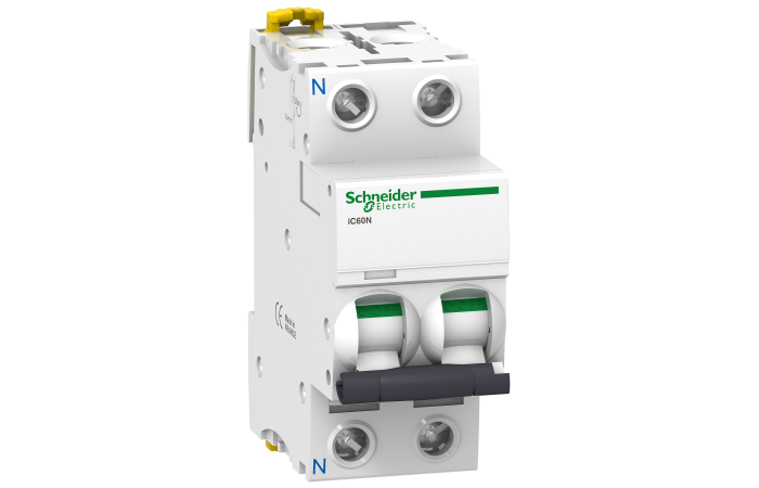 Automatas 1P+N 6A C 6kA iC60N Acti9 - SCHNEIDER ELECTRIC