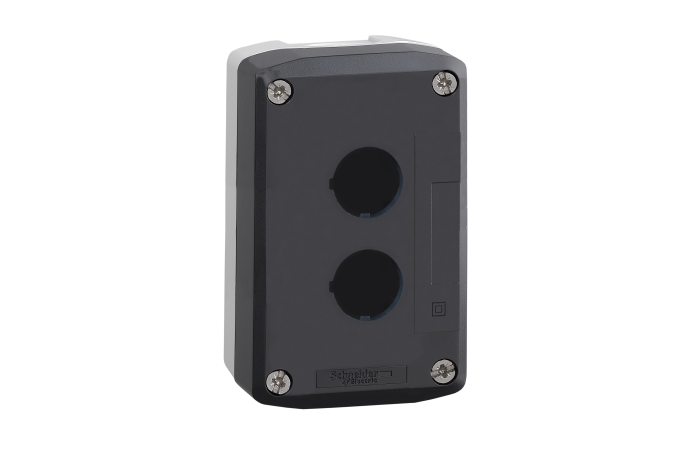 Dėžutė v/t 2 skylių 22mm IP65 su bėgeliu - SCHNEIDER ELECTRIC