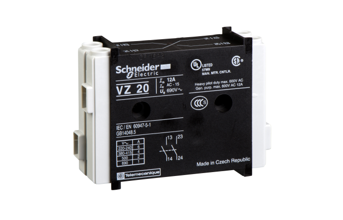 Kontaktas papildomas 1no+1nc - SCHNEIDER ELECTRIC