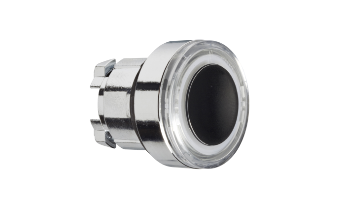 Harmony XB4.Mygtuko su indikacija galva.D-22mm.Spyru, ZB4BW913, CONTROL & SIGNALLING, PUSH BUTTONS, PILOT LIGHTS & CONTROLS, DIA 22 METAL - SCHNEIDER ELECTRIC (pavadinimas tikslinamas)