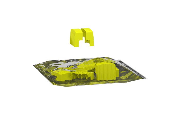 Dangtelis galinis srovėlaidžiui 4P [pak. po 10 vnt.] - SCHNEIDER ELECTRIC