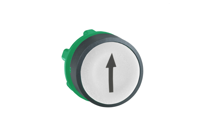 Galvutė mygtukui balta be fiksacijos 22mm "Rodyklė" IP66 ZB5 Harmony - SCHNEIDER ELECTRIC