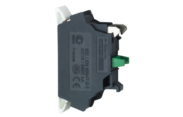 Kontaktas papildomas 1no užspaudžiami kontaktai XB4/XB5 ZBE Harmony - SCHNEIDER ELECTRIC