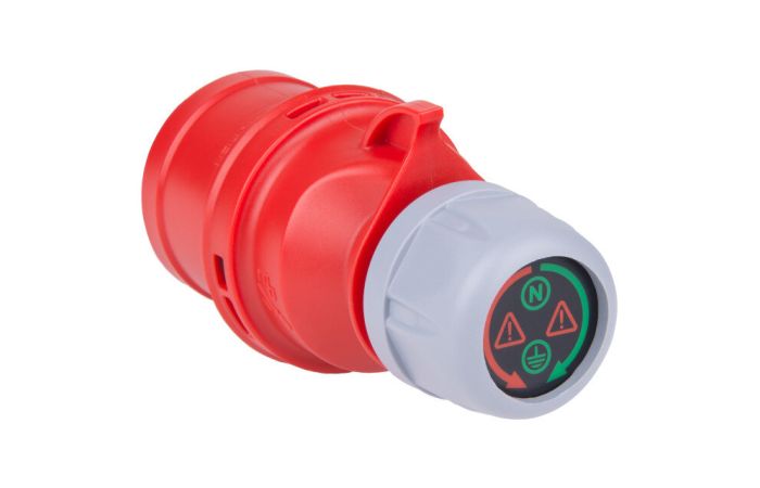 Testeris kištukas 5P 32A 400V LED - PCE