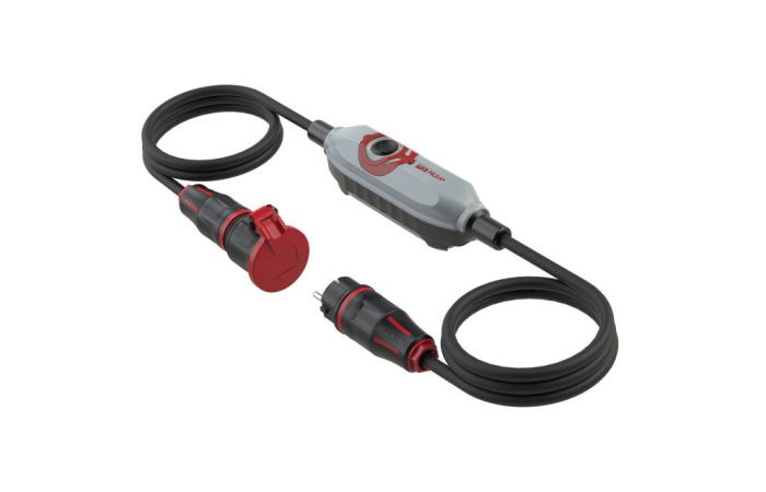 Ilgiklis-nuotekio relė 3m H07RN-F 3x1.5 16A 250V 30mA IP44 PRCD-S+ - PCE