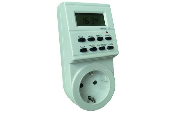 Laikrodis elektroninis savaitės baltas SCHUKO 16A/230V PSDUD20 - PROTEC