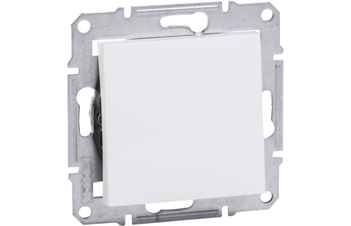 Perjungiklis p/t viengubas be rėmelio baltas ASFORA - SCHNEIDER ELECTRIC