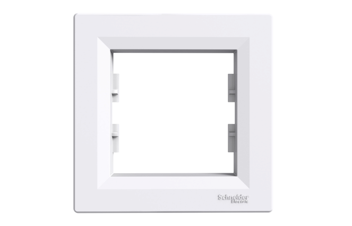 Rėmelis viengubas baltas ASFORA - SCHNEIDER ELECTRIC