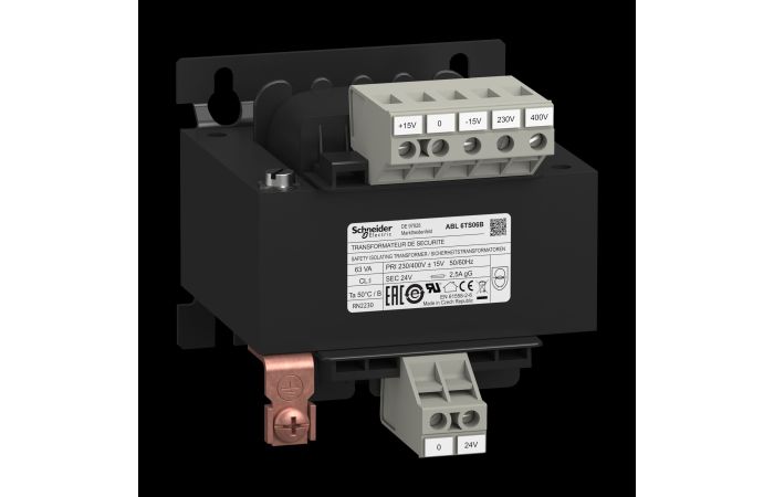 Transformatorius 63VA 230/24V - SCHNEIDER ELECTRIC