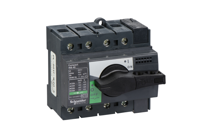 Kirtiklis 4P 40A INS40 INTERPACT - SCHNEIDER ELECTRIC