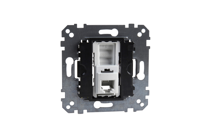 Lizdas p/t viengubas telefono RJ12 - SCHNEIDER ELECTRIC