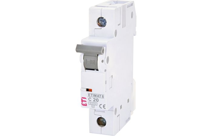 Automatas 1P 20A C 6kA ETIMAT 6 1p C20 - ETI