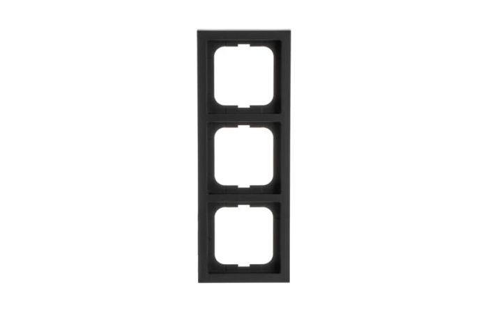 Rėmelis trigubas juodos matinės spalvos 1723-885K Future Linear - ABB
