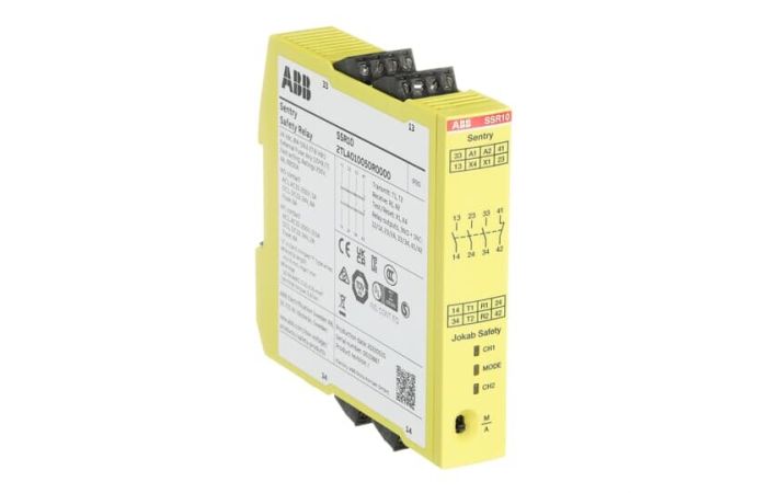 Relė saugos 3no+1nc 24V DC SSR10 - ABB