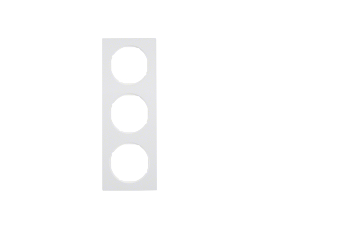 Rėmelis trigubas baltas blizgus R.3 - BERKER