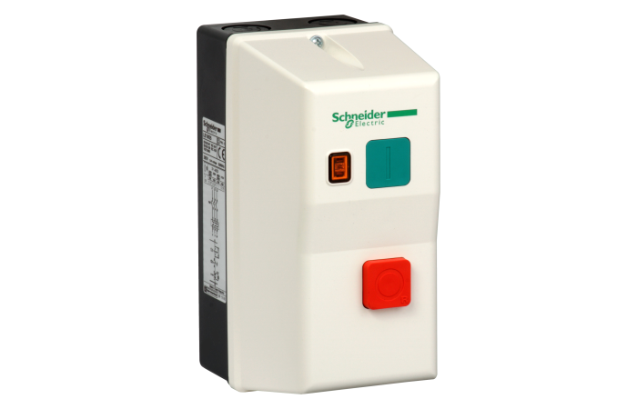 Kontaktorius 2.2kW 3.7-5.5A 230V AC su dėže IP65 LE1M TeSys - SCHNEIDER ELECTRIC